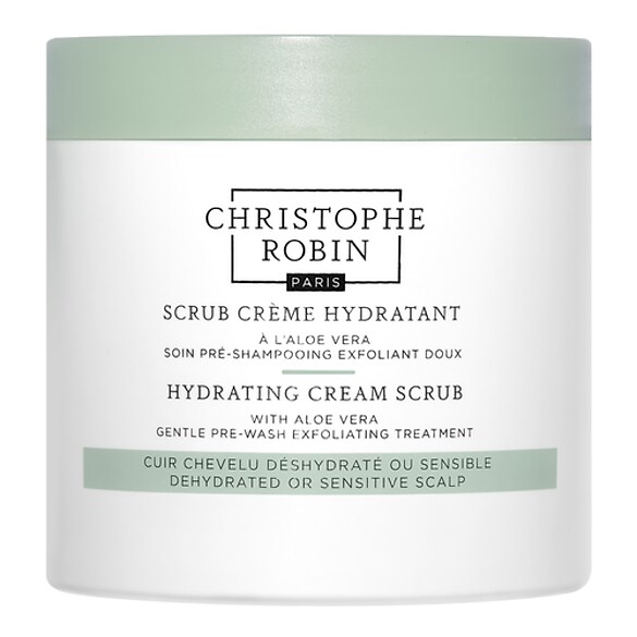 Aloe vera hydrating cream scrub - Hydrating hair care for the scalp, CHRISTOPHE ROBIN